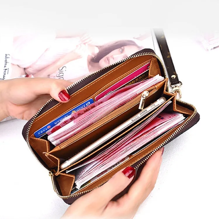 2018 New Design Leather Wallets Women Brand Purses For Woman Wallet Long Hasp Female Purse Card Holder Clutch Feminina Carteira