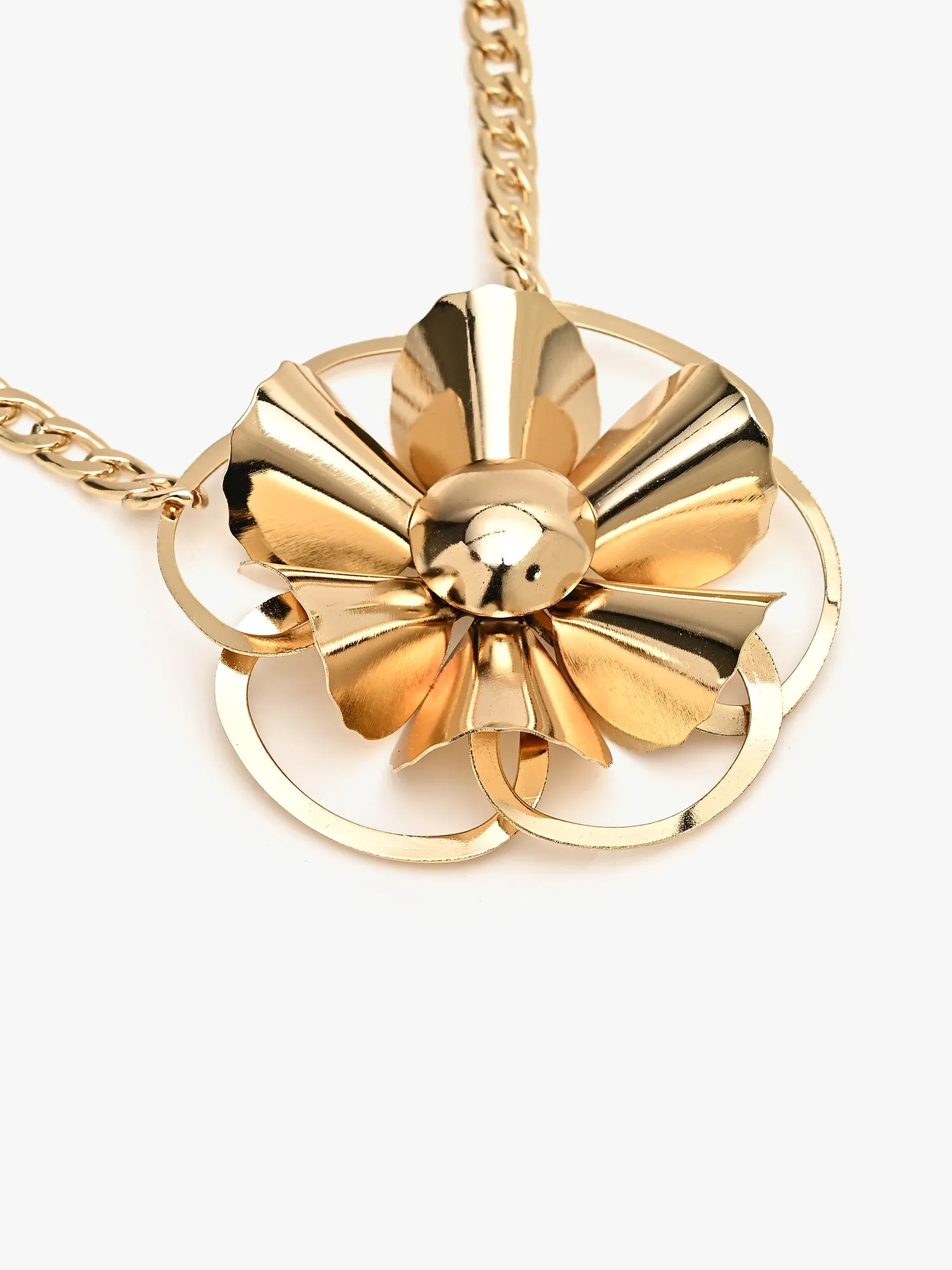 Amelia Flower Statement Necklace