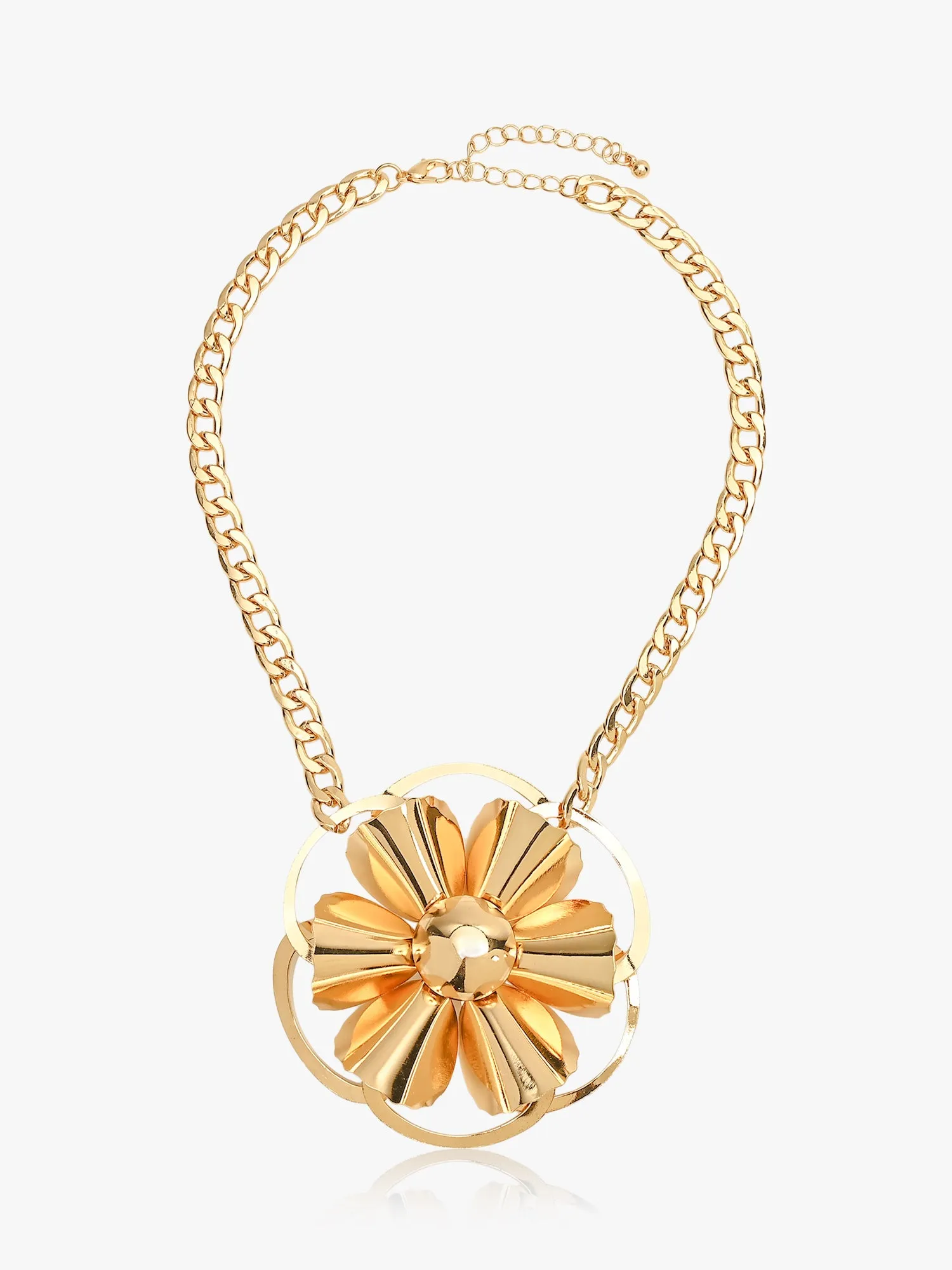 Amelia Flower Statement Necklace