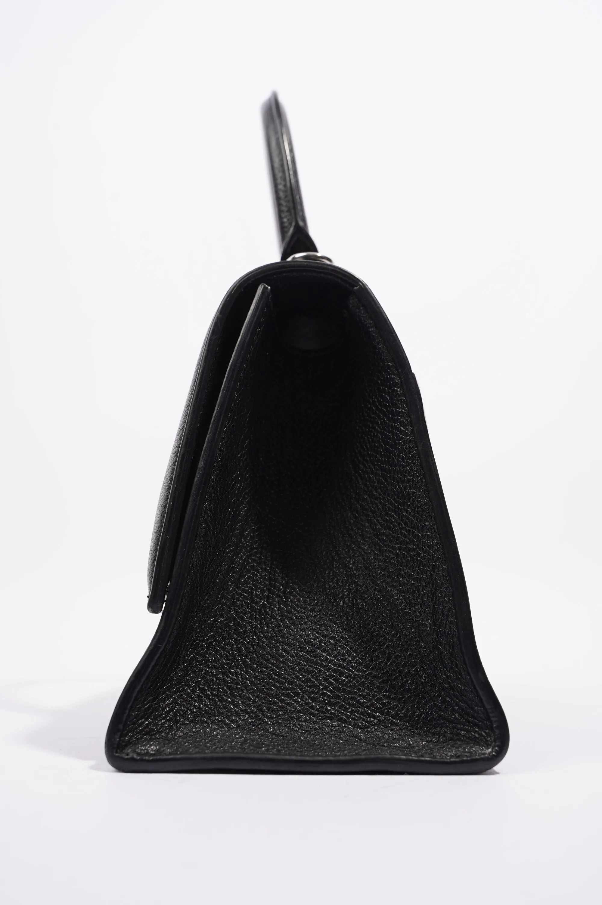 Balenciaga Hourglass Bag Black Leather Small