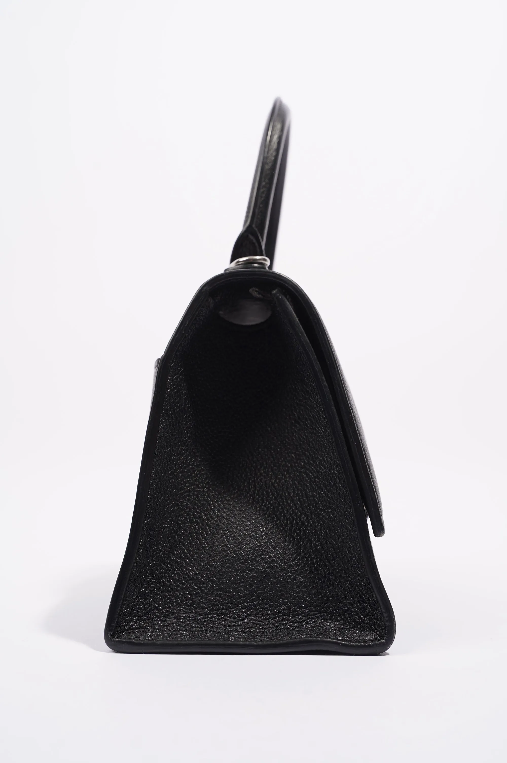 Balenciaga Hourglass Bag Black Leather Small