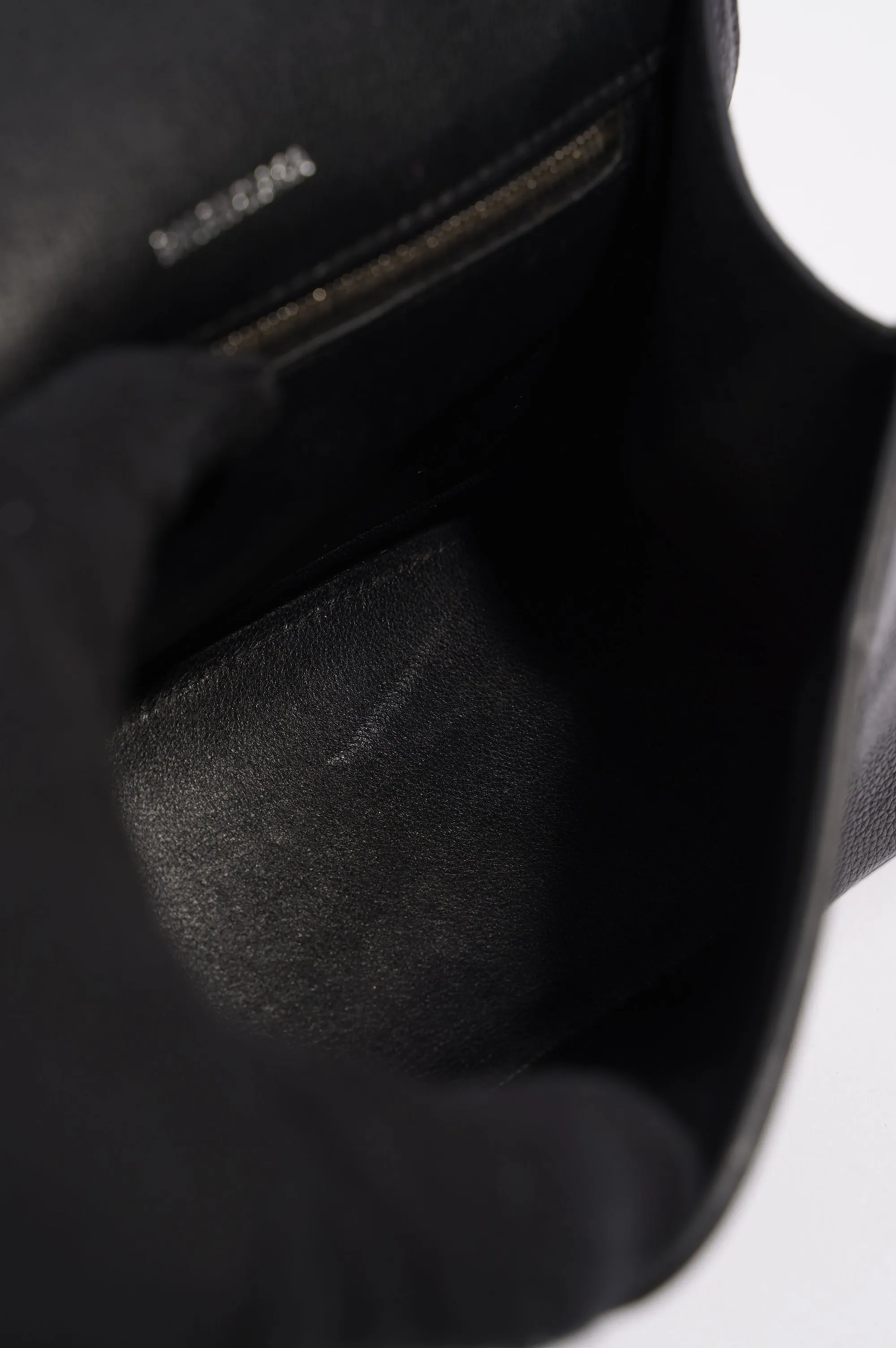 Balenciaga Hourglass Bag Black Leather Small