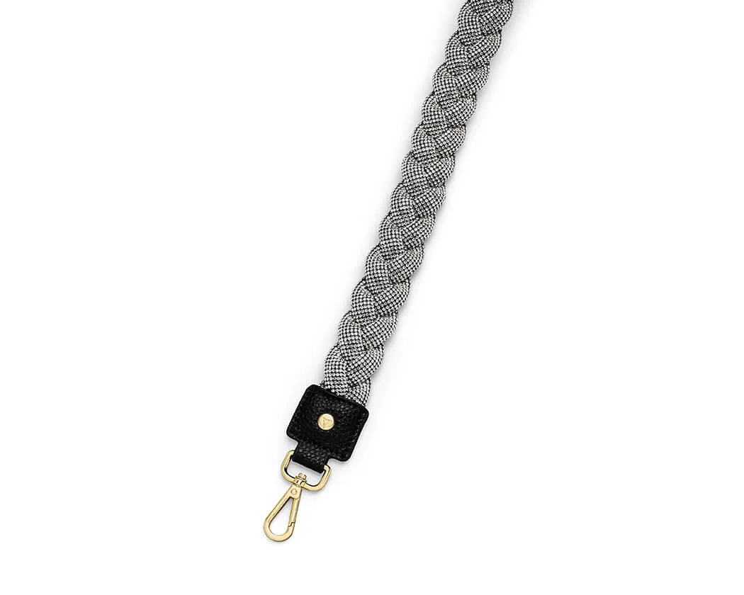 Braided Glitter Strap