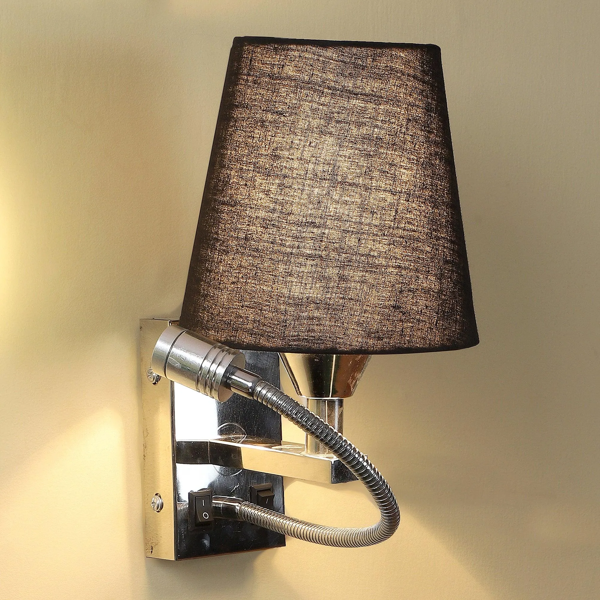 Chrome Brass Wall Light