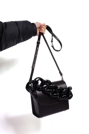 CLASSIC M'A BLACK CHAIN BAG
