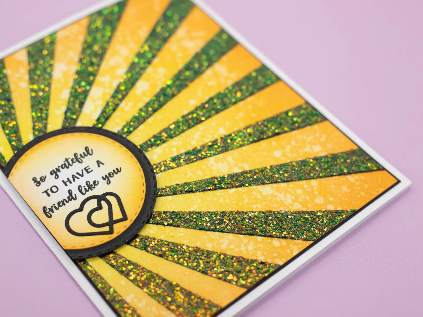 Crafters Companion Stencil Set - Sun Rays