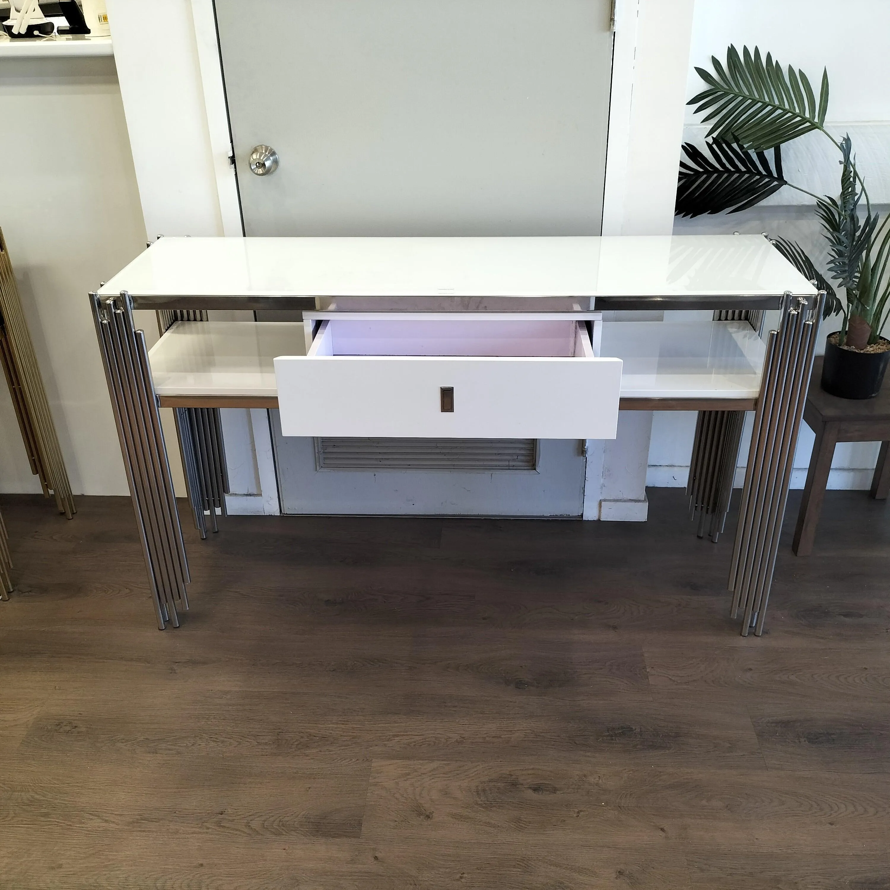 Douglas Console Table with Mirror