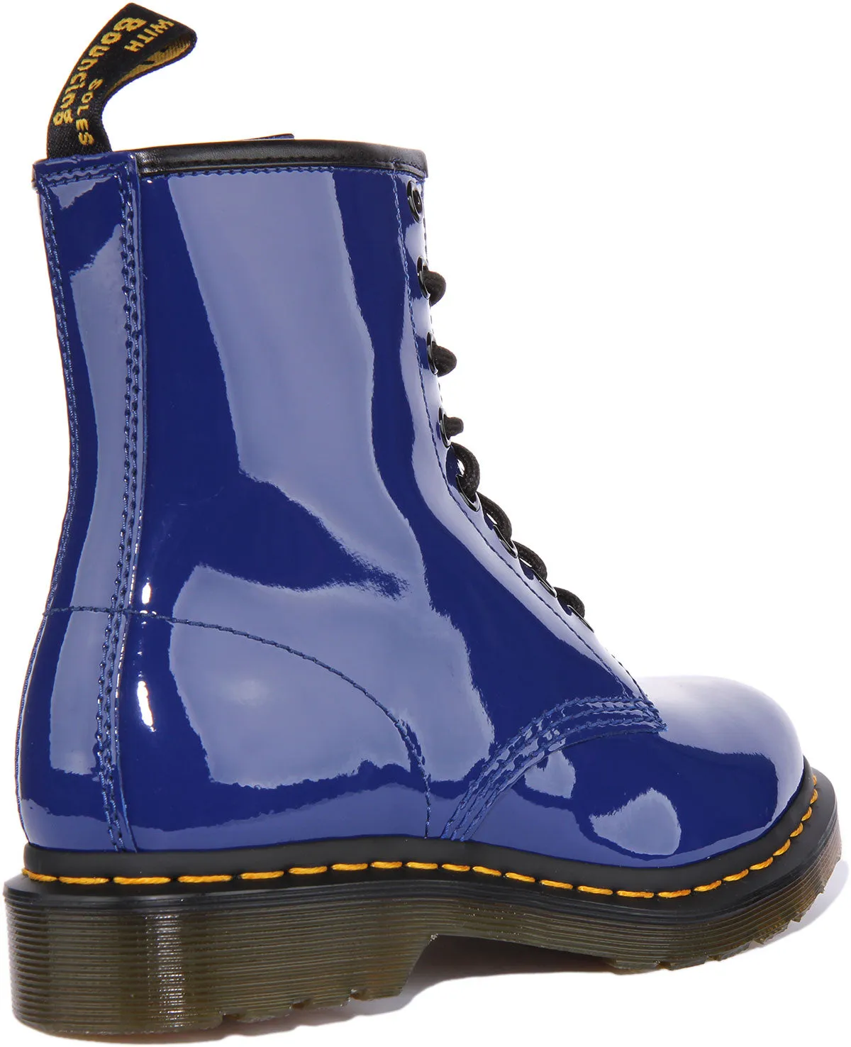 Dr Martens 1460 W Patent In Blue For Women