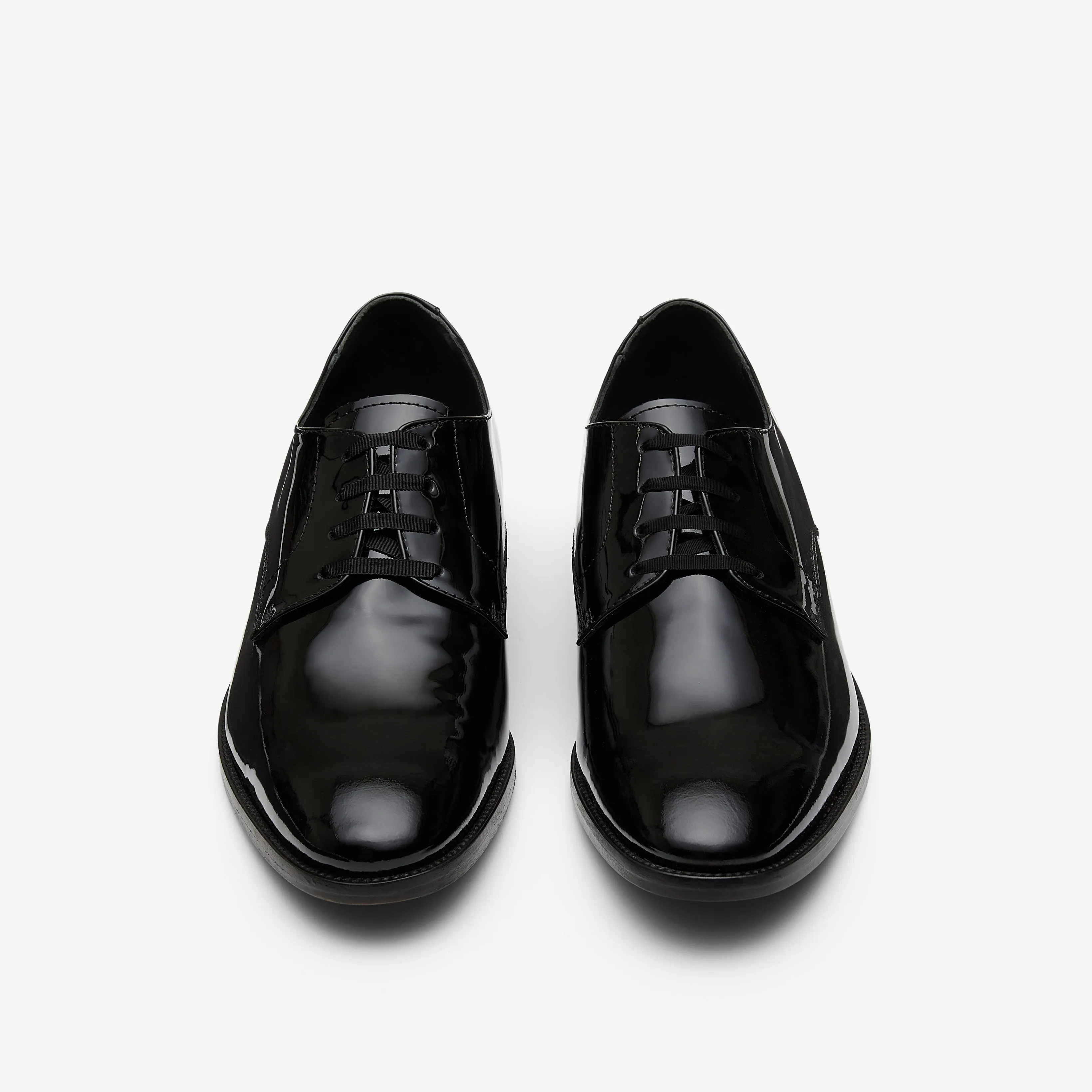 Event Patent Derby Shoes Black