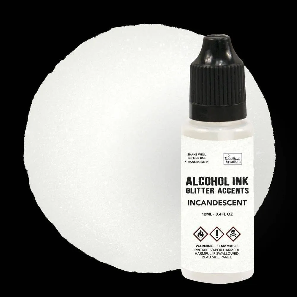 Glitter Accents Alcohol Ink {multiple colors}