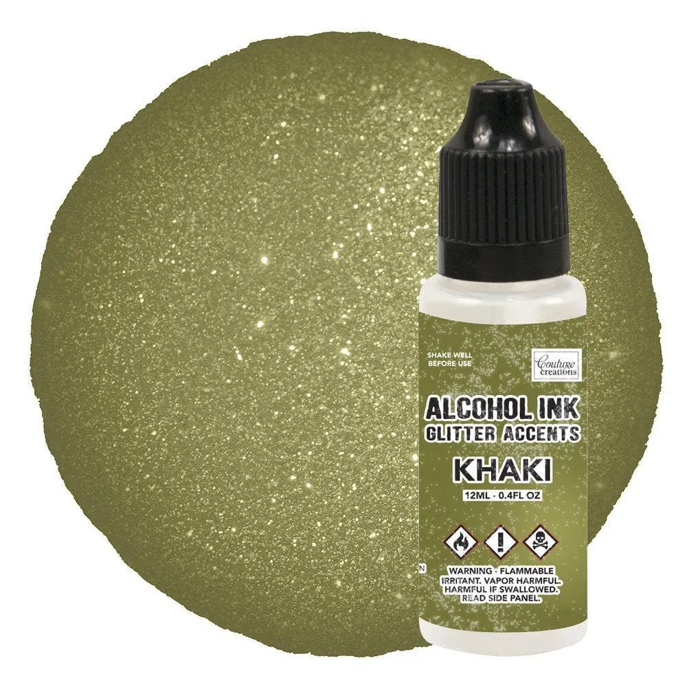 Glitter Accents Alcohol Ink {multiple colors}