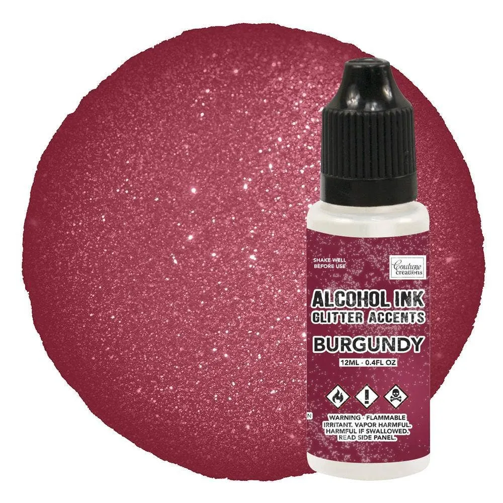 Glitter Accents Alcohol Ink {multiple colors}