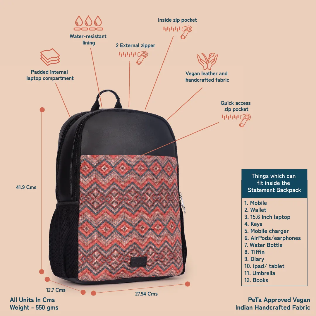 Gwalior Weaves Statement Backpack