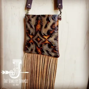 Laredo Tooled Leather Crossbody