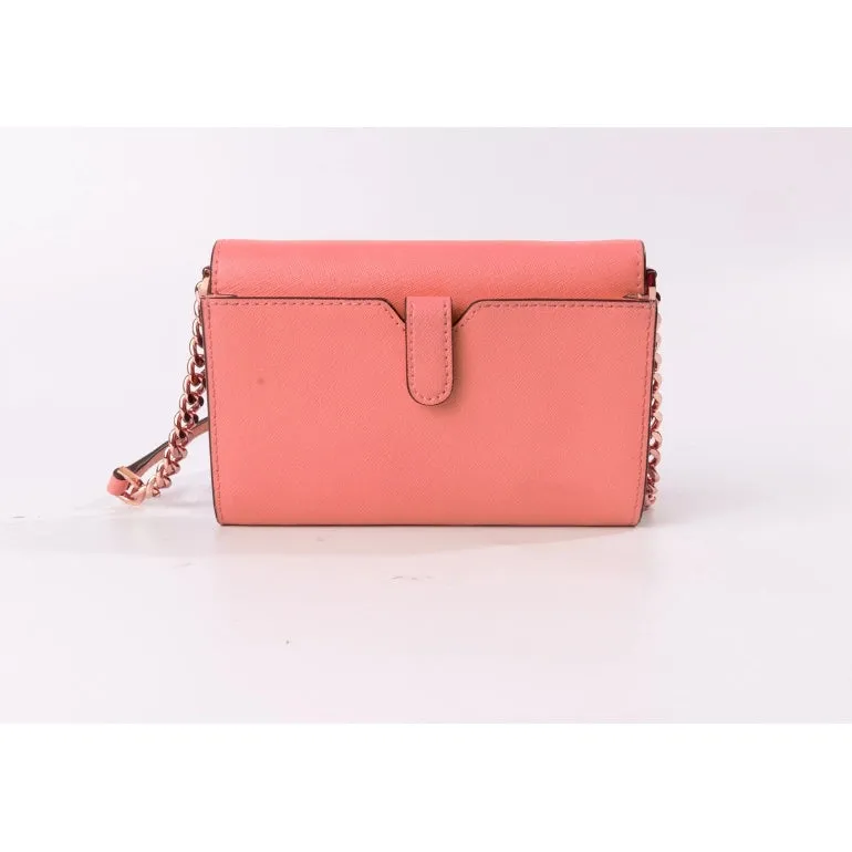 Michael Kors Jet Set Travel Wallet On Chain