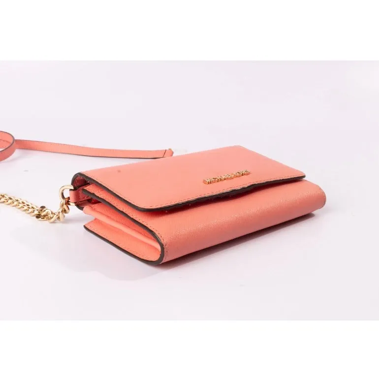 Michael Kors Jet Set Travel Wallet On Chain