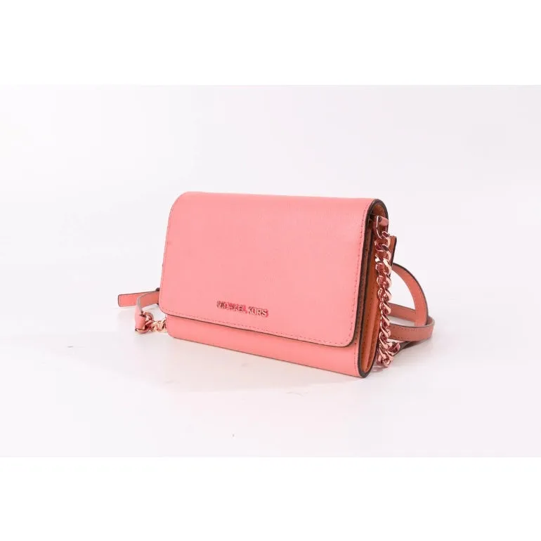 Michael Kors Jet Set Travel Wallet On Chain