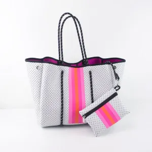NEO White Pink Bag