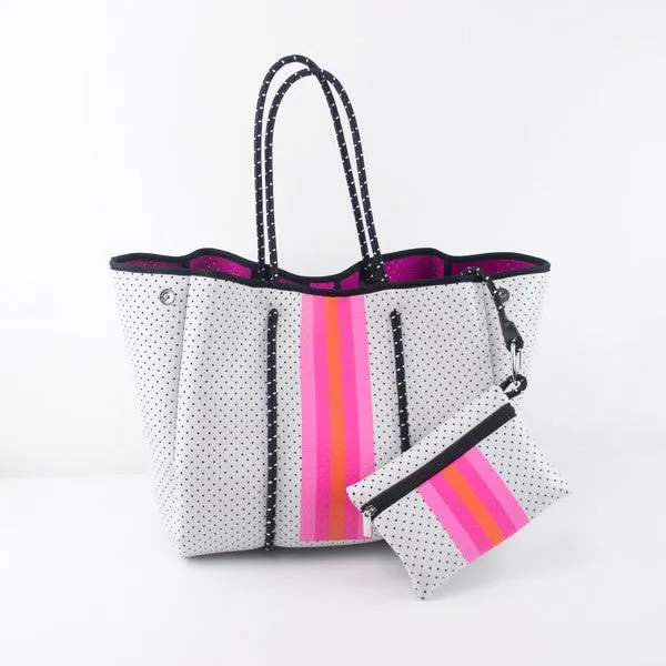 NEO White Pink Bag
