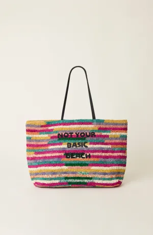 NOT YOUR BASIC BEACH MULTI TOTE