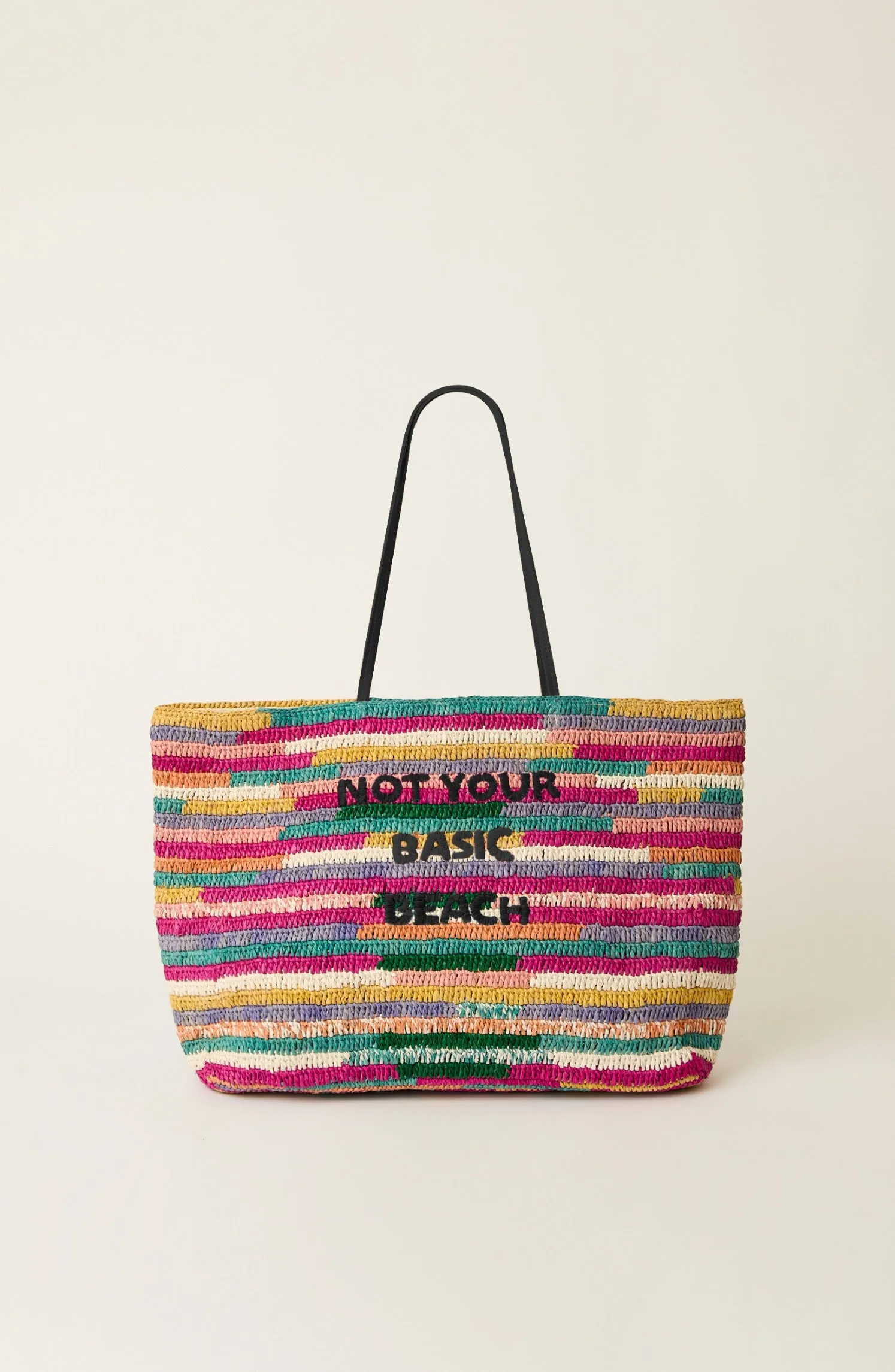 NOT YOUR BASIC BEACH MULTI TOTE