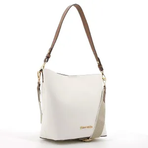 Pierre Cardin Stella Bucket Bag | White