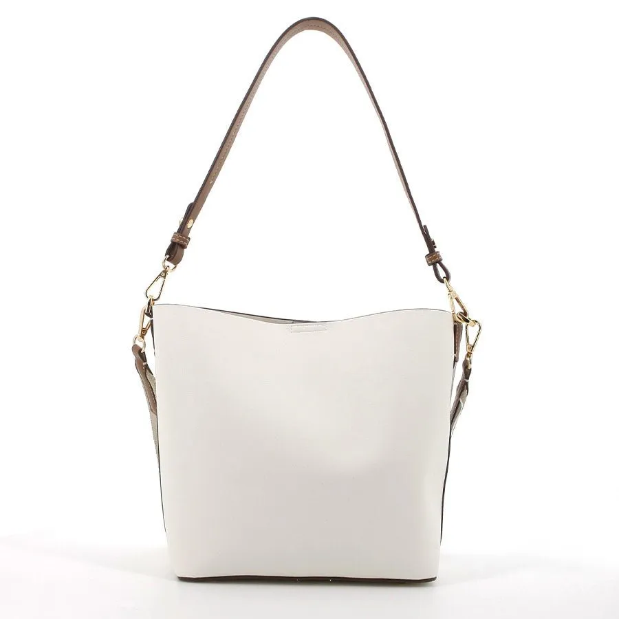 Pierre Cardin Stella Bucket Bag | White