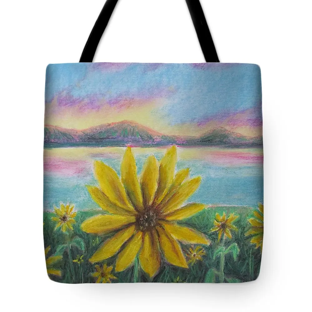 Setting Sunflower - Tote Bag