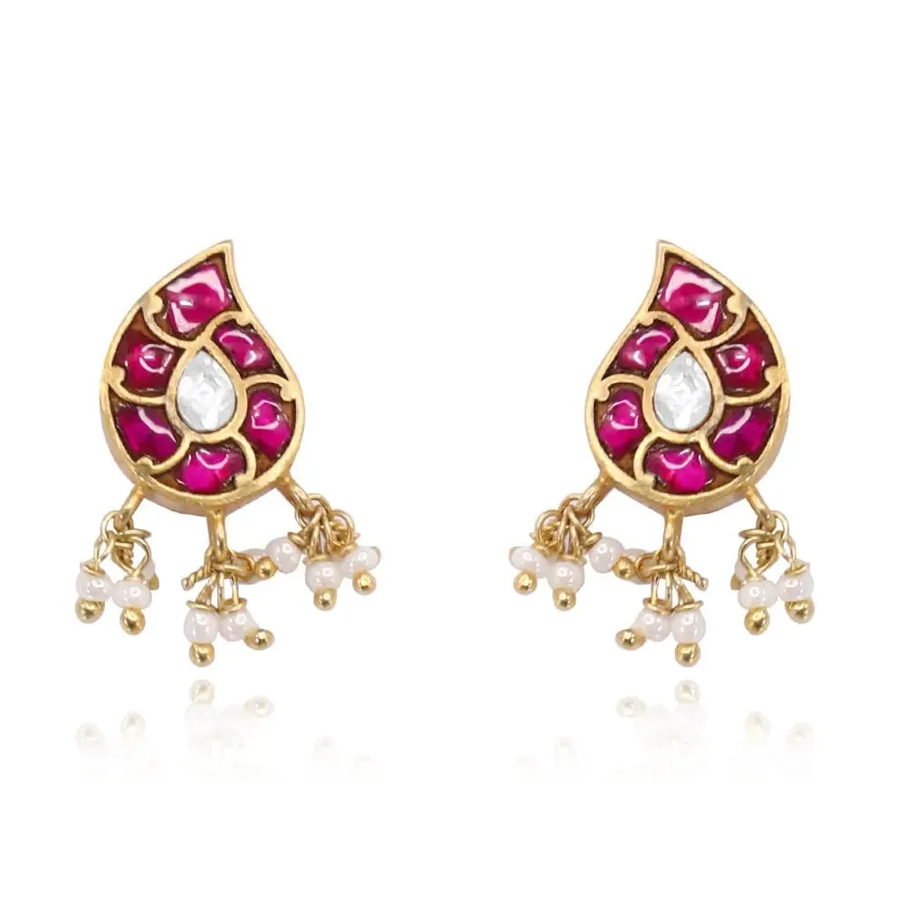 Silver 92.5 Aam Ras Earring
