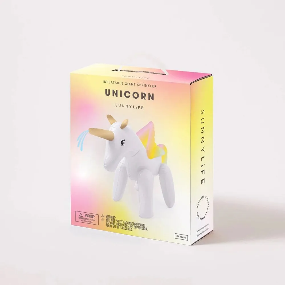 Sunnylife: Inflatable Giant Sprinkler Unicorn