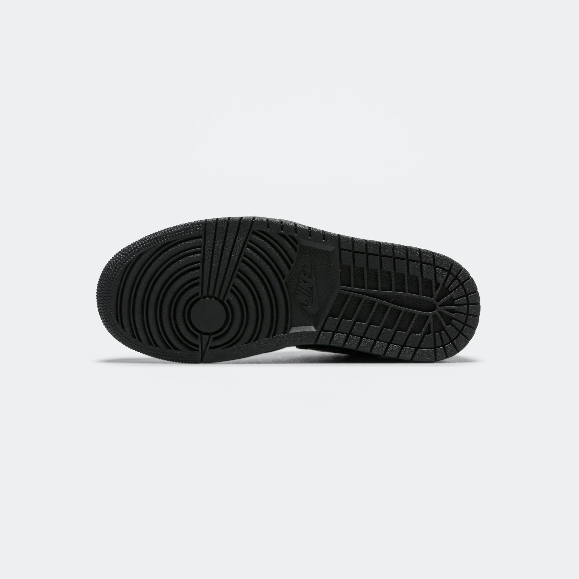 Womens Air Jordan 1 Low SE - Black/White-Metallic Silver