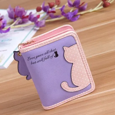 Womens Cat Wallet