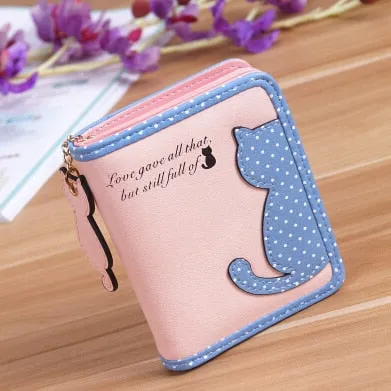 Womens Cat Wallet